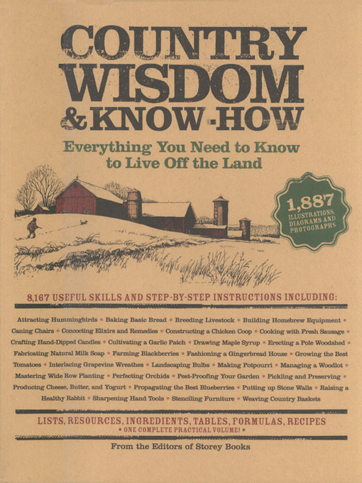 Title details for Country Wisdom & Know-How by Editors of Storey Publishing's Country Wisdom Bulletins - Available